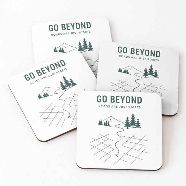 Item preview, Go Beyond Adventure Map designed and sold by SnappyPNG.