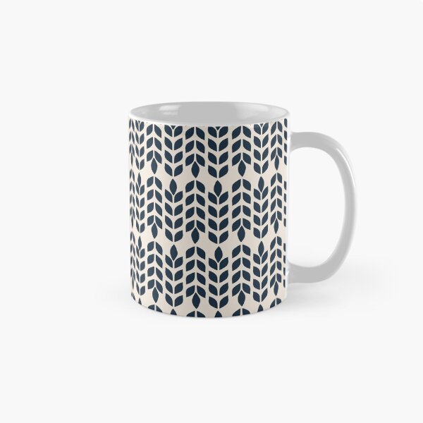 Item preview, Running Vine - navy designed and sold by Willow & Grace Designs.