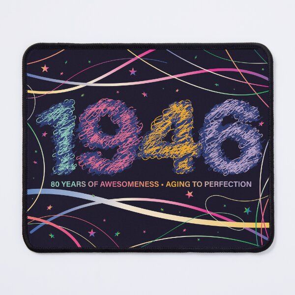 Item preview, 1946 - 80 Years of Awesomeness – Aging to Perfection designed and sold by PCStudio57.
