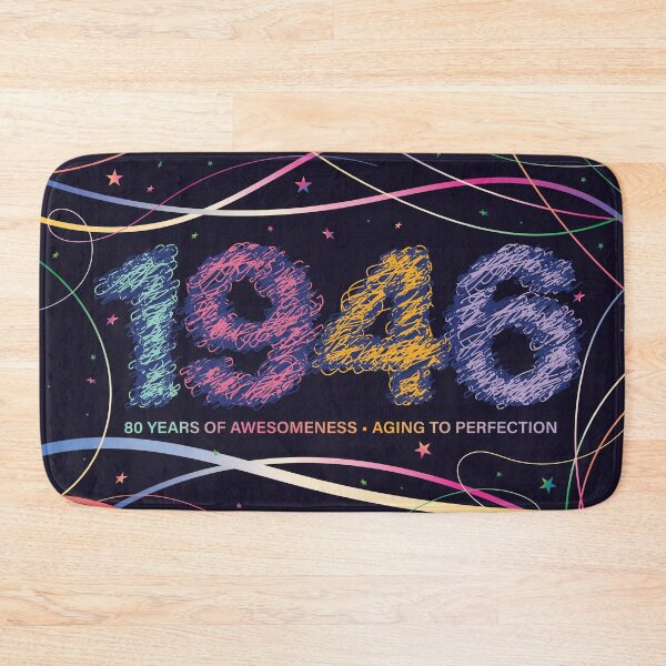 Item preview, 1946 - 80 Years of Awesomeness – Aging to Perfection designed and sold by PCStudio57.