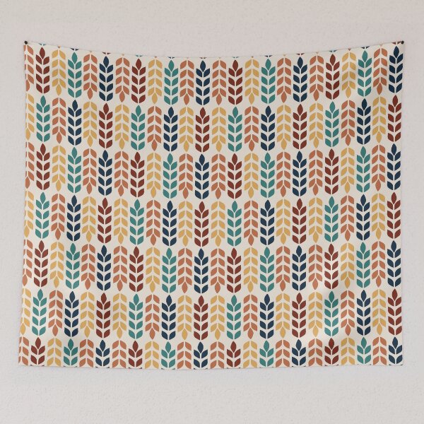 Item preview, Mid Century Running Vine designed and sold by Willow & Grace Designs.