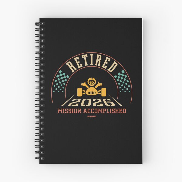 Item preview, Retired 2026 – Mission Accomplished (Retiree / Retirement Entry / 4C) designed and sold by MrFaulbaum.