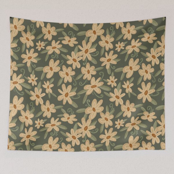 Item preview, Butterscotch Floral designed and sold by Willow & Grace Designs.