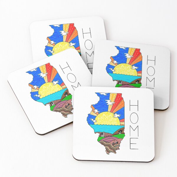 Item preview, Illinois is my Home designed and sold by Handmadebyjessm.