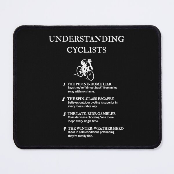 Item preview, Cycling Enthusiast Humor Shirt - Black designed and sold by PsyFlow35.
