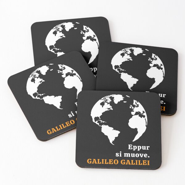 Item preview, Eppur Si Muove – Galileo Earth Silhouette designed and sold by Anniko Art Studio.