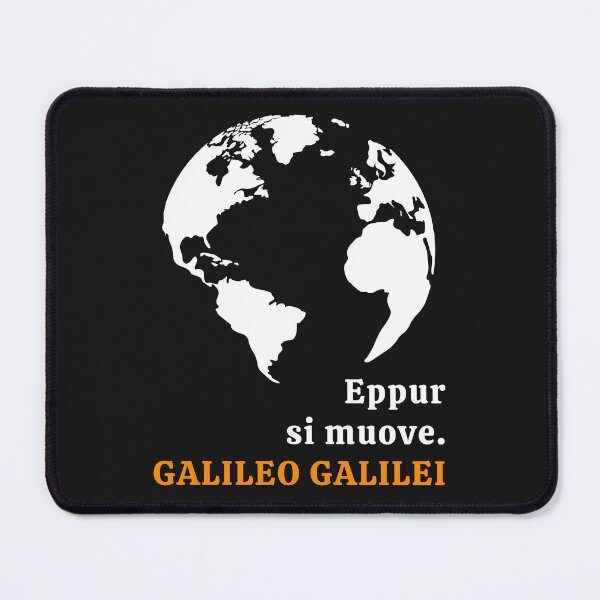 Item preview, Eppur Si Muove – Galileo Earth Silhouette designed and sold by Anniko Art Studio.