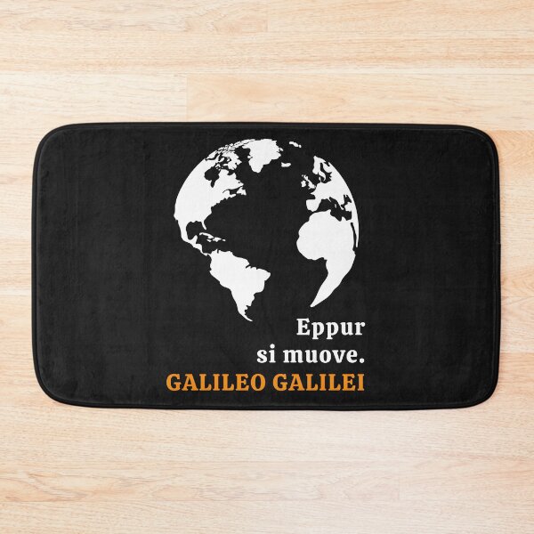 Item preview, Eppur Si Muove – Galileo Earth Silhouette designed and sold by Anniko Art Studio.