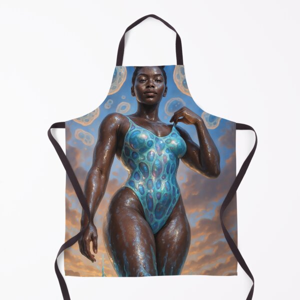 Item preview, African amoeba one-piece swimsuit designed and sold by CathryneDelamort.