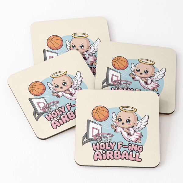 Item preview, Holy Airball | Kawaii Angel Basketball Meme designed and sold by The People’s Punchline.