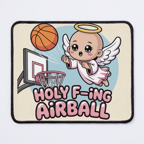 Item preview, Holy Airball | Kawaii Angel Basketball Meme designed and sold by The People’s Punchline.