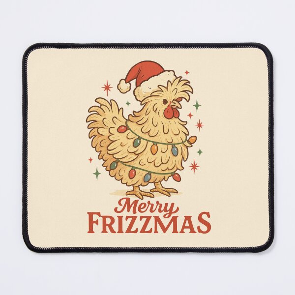 Item preview, Frizzle Chicken Christmas Design designed and sold by Meandmyshop.