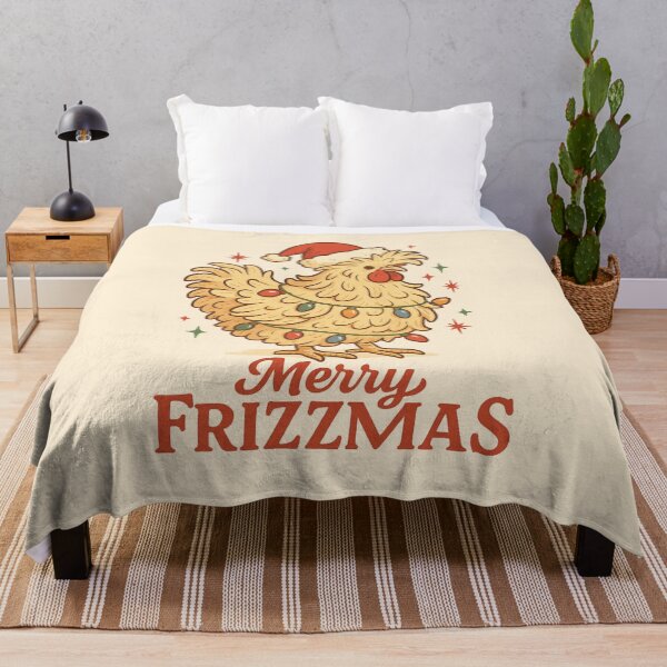 Item preview, Frizzle Chicken Christmas Design designed and sold by Meandmyshop.