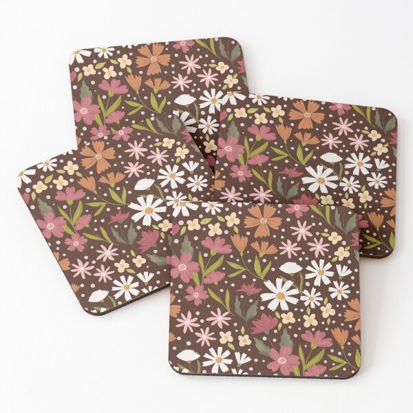 Item preview, Graceful Floral - dark designed and sold by Willow & Grace Designs.