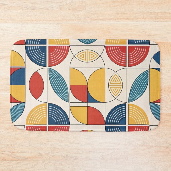 Item preview, Geometric shapes  , retro tile designed and sold by Lucky 777.