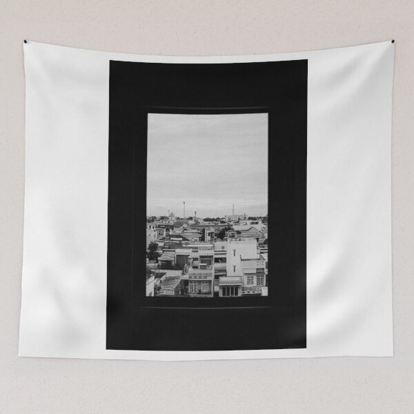 Item preview, window view of the city scape designed and sold by KAY Artists.