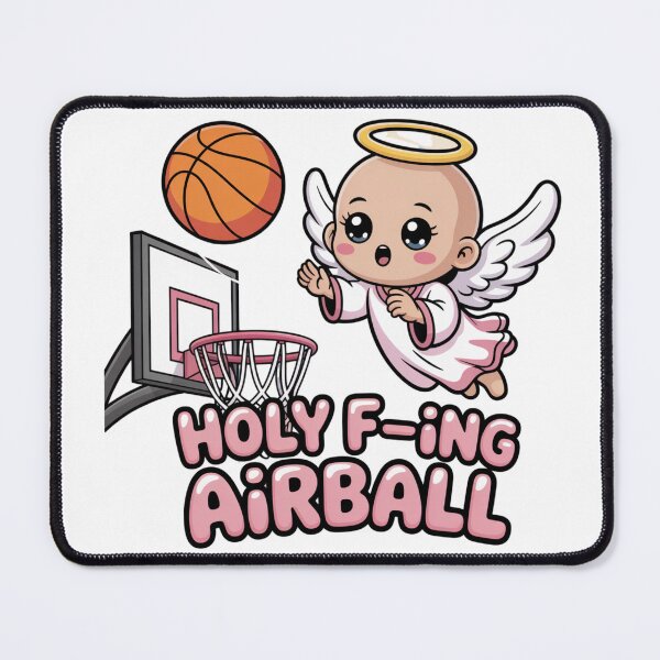 Item preview, Holy Airball | Kawaii Angel Basketball Meme designed and sold by The People’s Punchline.