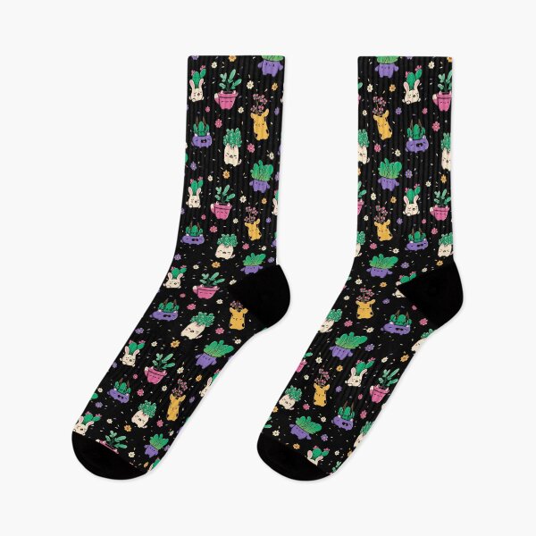 Item preview, Happy Plants Kawaii Pattern by Tobe Fonseca designed and sold by Tobe Fonseca®.