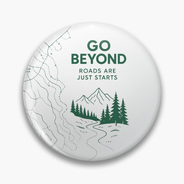 Item preview, Go Beyond Adventure Map designed and sold by SnappyPNG.