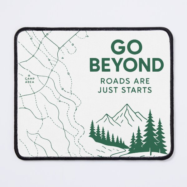 Item preview, Go Beyond Adventure Map designed and sold by SnappyPNG.