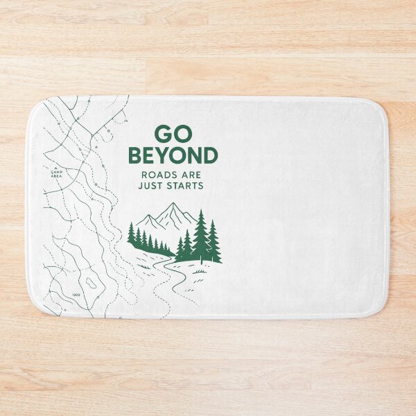 Item preview, Go Beyond Adventure Map designed and sold by SnappyPNG.