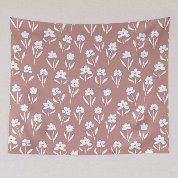 Item preview, Serene Wildflower - mauve designed and sold by Willow & Grace Designs.