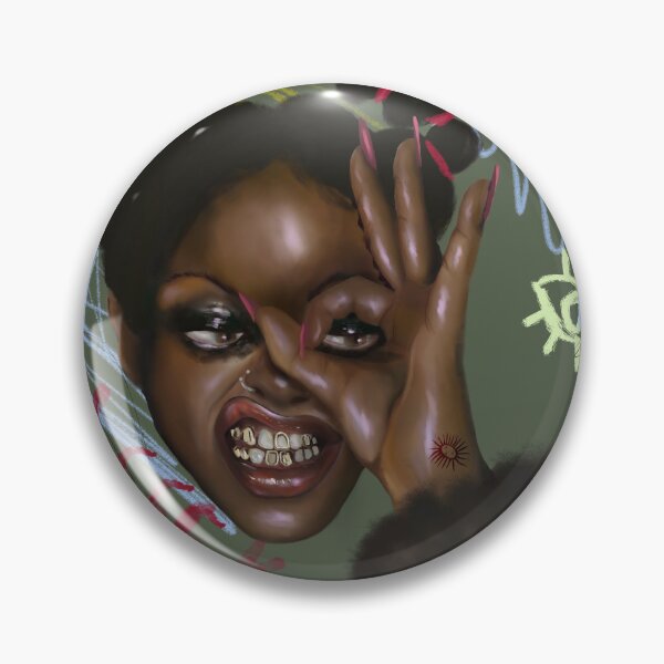 Item preview, Afro Punk Girl designed and sold by sharksmagoo.