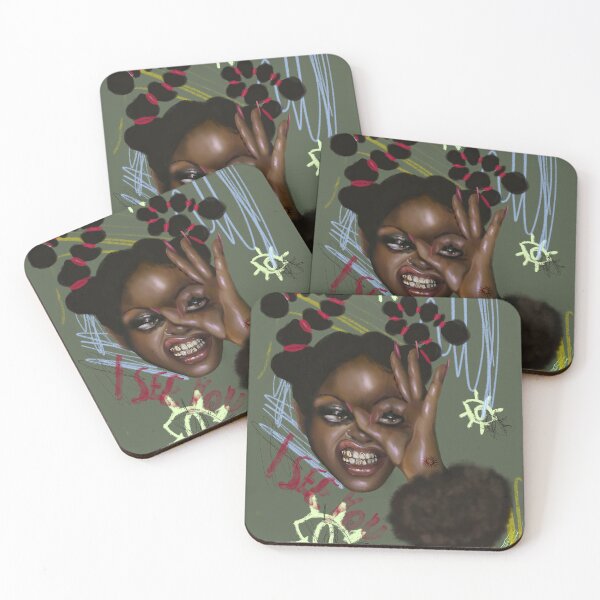 Item preview, Afro Punk Girl designed and sold by sharksmagoo.