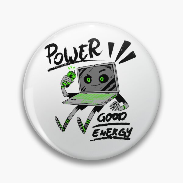Item preview, POWER GOOD ENERGY designed and sold by stickersrafisa.