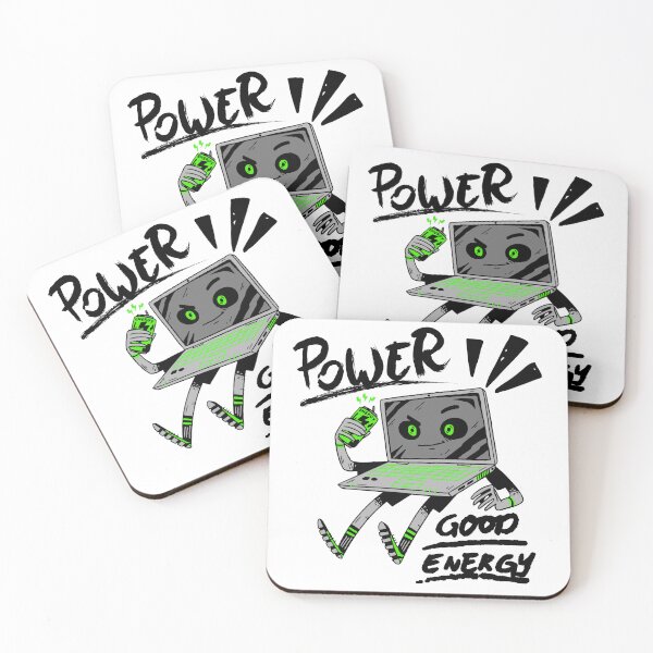 Item preview, POWER GOOD ENERGY designed and sold by stickersrafisa.