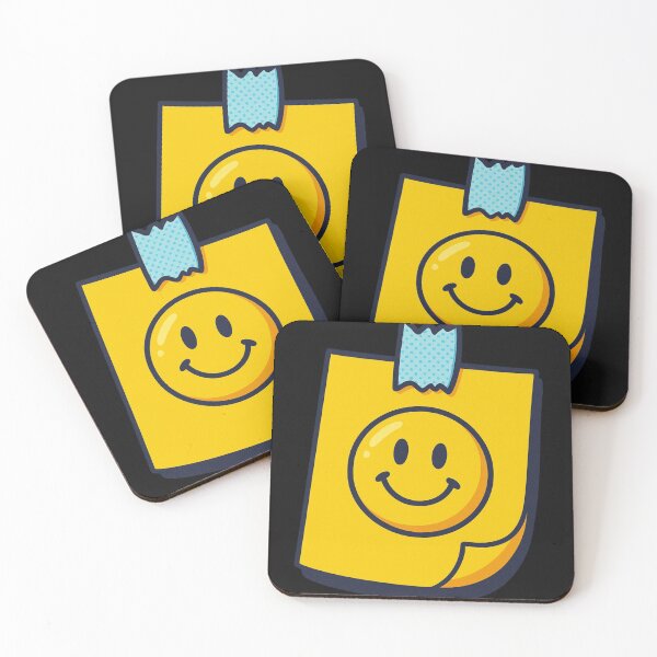 Item preview, Yellow Sticky Note Smiley designed and sold by Sauartsy.