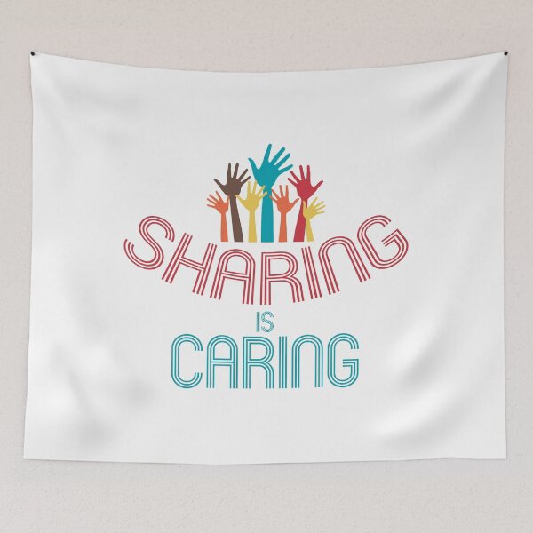 Item preview, sharing is caring designed and sold by ScOrPiOn sHoP.