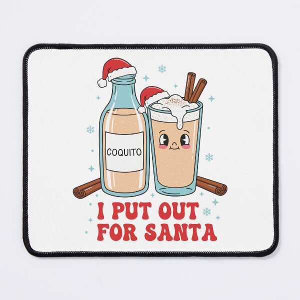 Item preview, Funny Coquito Christmas “I Put Out for Santa” Cute Puerto Rican designed and sold by No Limits T-Shirts.