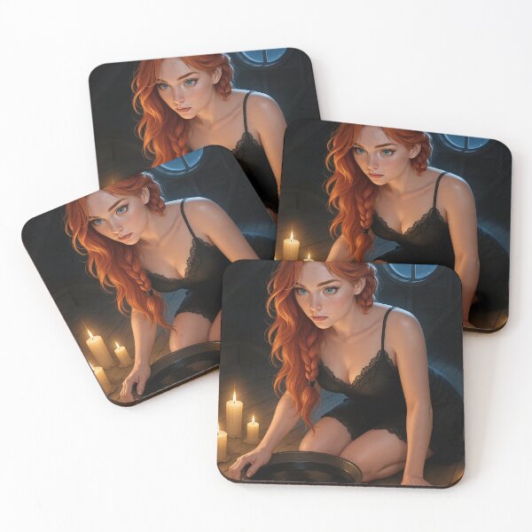 Item preview, Rowan Fletcher kneeling witching hour   designed and sold by CathryneDelamort.