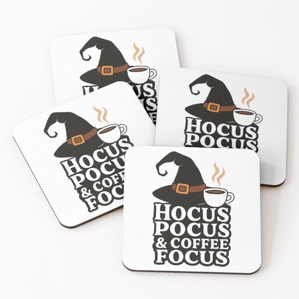 Item preview, HOCUS POCUS & COFFEE FOCUS designed and sold by HaarlemPinupParadise.