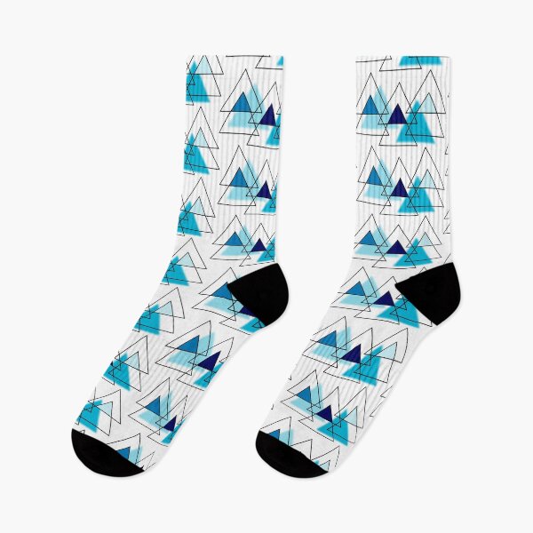 Item preview, Simple linear geometrical triangle pattern designed and sold by kaljoa.