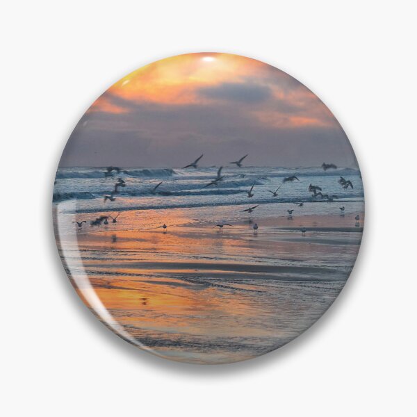 Item preview, Seabirds at sunrise on the Northumberland coast - Panorama designed and sold by Violaman.