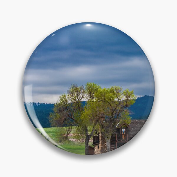 Item preview, Stormy Sky Over Lawrence County Farmhouse – South Dakota Landscape Photography designed and sold by Bryan Spellman.