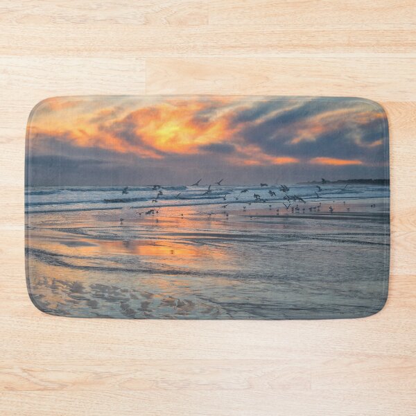 Item preview, Seabirds at sunrise on the Northumberland coast - Panorama designed and sold by Violaman.