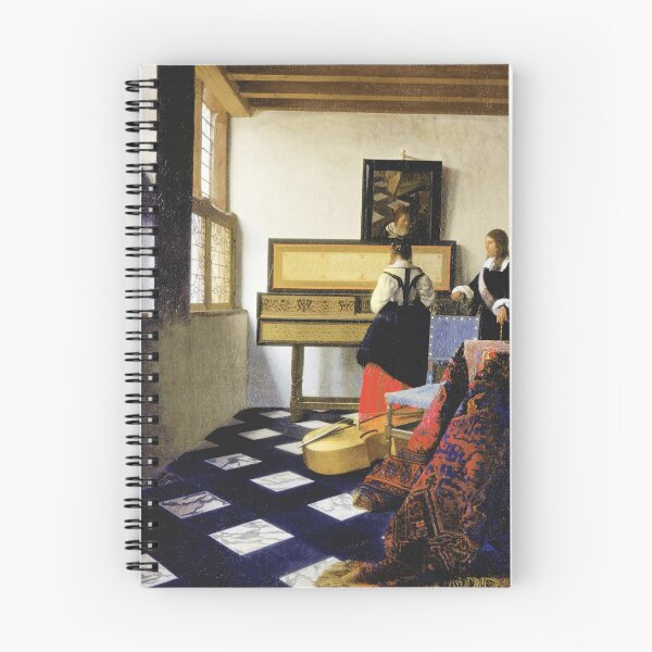 Item preview, HD The Music Lesson,  by Johannes Vermeer designed and sold by MINDTHECHERRY.