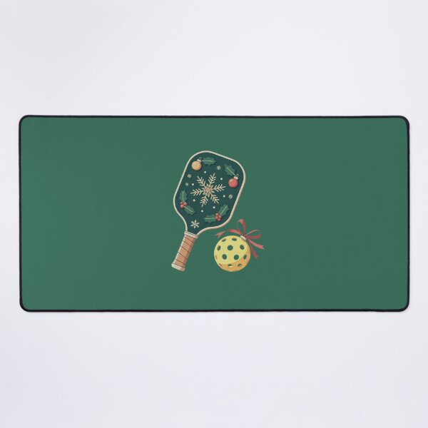 Item preview, Merry Christmas Pickleball Ball Xmas designed and sold by Prints-by-Olaf.