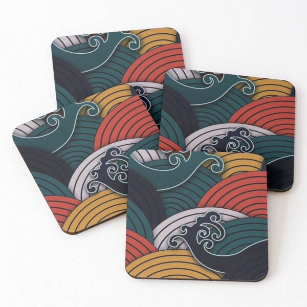 Item preview, Waves and lines  designed and sold by GraphicMondaze.