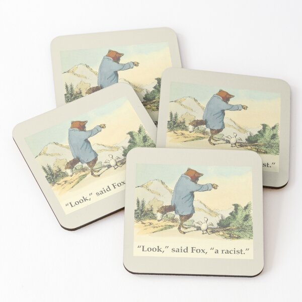 Item preview, Fox and Chicken - Racism designed and sold by helengarvey.