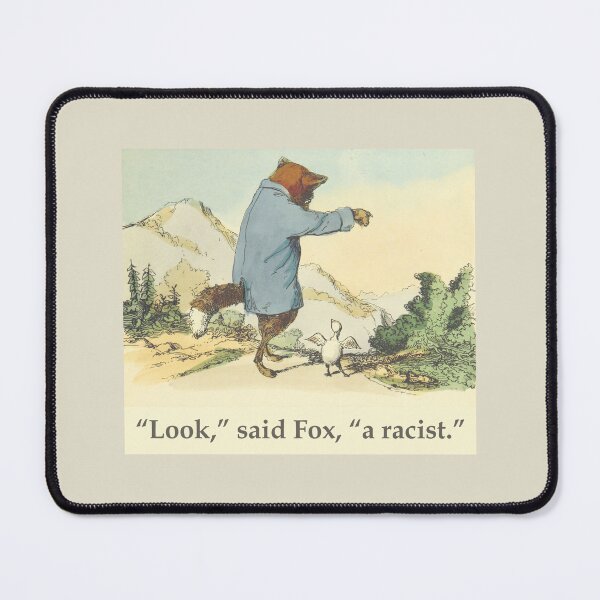 Item preview, Fox and Chicken - Racism designed and sold by helengarvey.