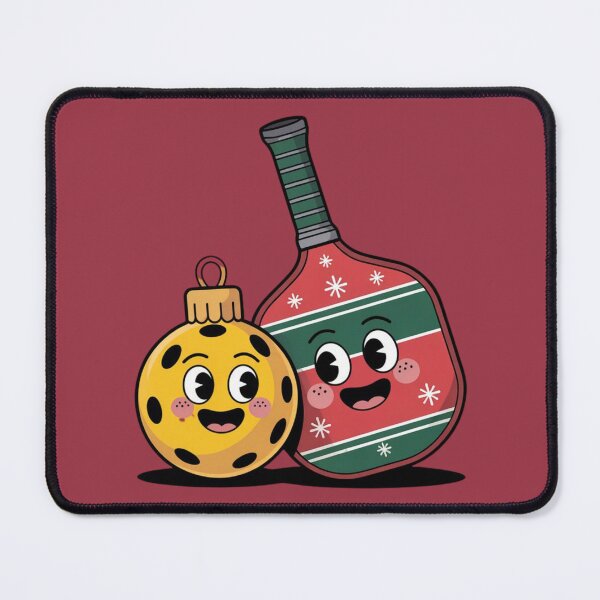 Item preview, Merry Christmas Pickleball Ball Xmas designed and sold by Prints-by-Olaf.