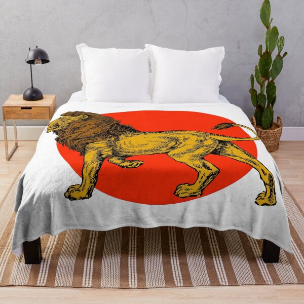 Item preview, Pride Lion King Red Sun designed and sold by BestiaryAtelier.