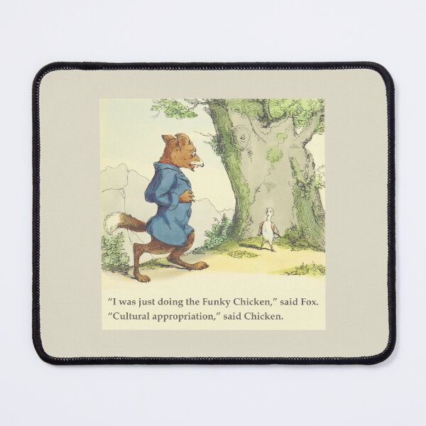 Item preview, Fox and Chicken - Cultural Appropriation designed and sold by helengarvey.