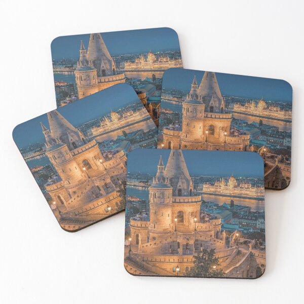 Item preview, Majestic Evening In & Out Burger Burgers cFisherman's Bastion designed and sold by Arongraper.