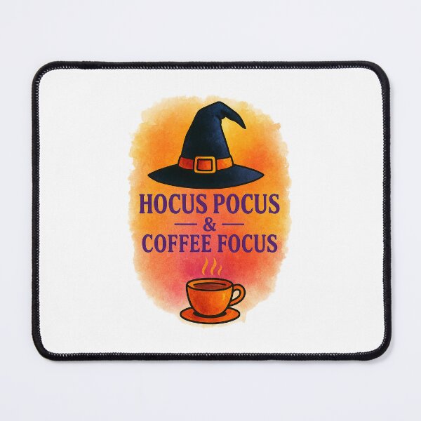 Item preview, HOCUS POCUS & COFFEE FOCUS designed and sold by HaarlemPinupParadise.