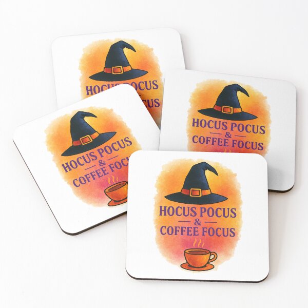 Item preview, HOCUS POCUS & COFFEE FOCUS designed and sold by HaarlemPinupParadise.
